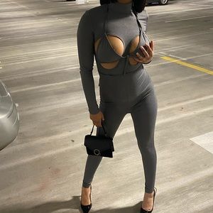 Grey bodysuit